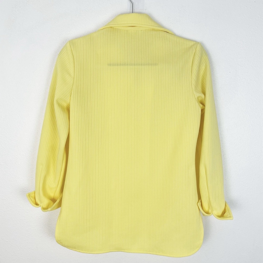 Madison Wardrobe Maker Vintage Yellow Pantsuit 70s - Picture 4 of 16